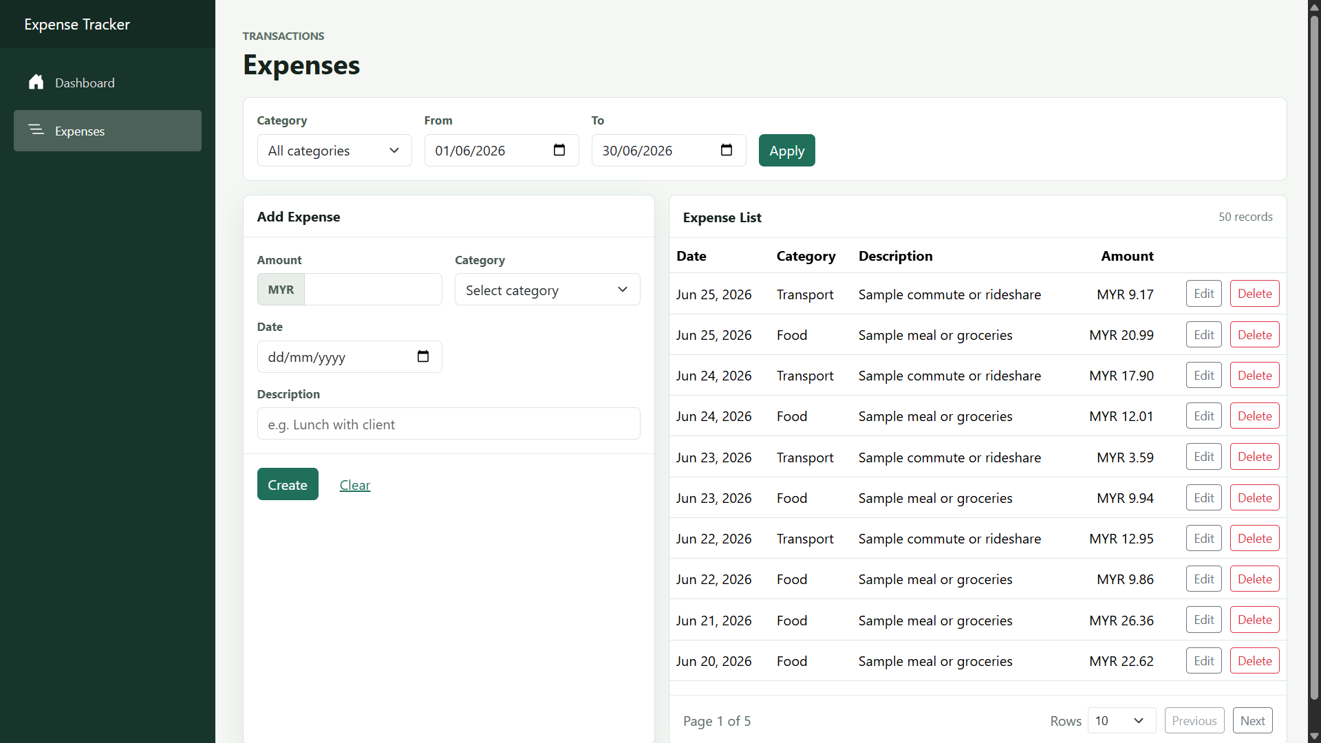 Project screenshot 2